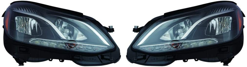 KarParts360: For Mercedes Benz E400 Headlight Assembly 2015 2016 Driver Side | w/Bulbs | MB2502219