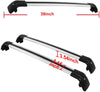 Hydraker 2Pcs Roof Rack Cross Bars Fit for 2013-2019 Audi Q5-Silver