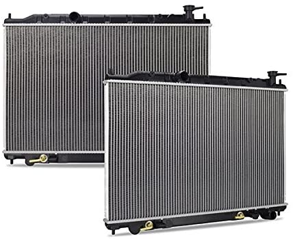 Mishimoto R2578-AT Plastic End-Tank Radiator Compatible With Nissan Murano 2003-2007