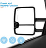 ZENITHIKE Tow Mirrors with Driver Side and Passenger Side Power Heated Turn Signal Clearance Lamp Towing Mirrors Fit For 2003-2006 Chevy GMC Sierra Pickup Yukon Yukon XL Yukon Denali Cadillac Escalade