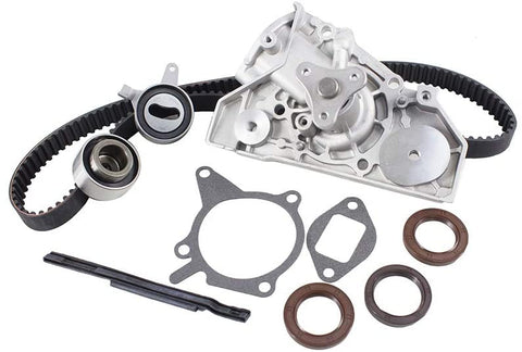 DNJ TBK407WP Timing Belt Kit with Water Pump for 2001-2005 / Kia/Rio / 1.5L, 1.6L / DOHC / L4 / 16V / 1493cc, 1594cc