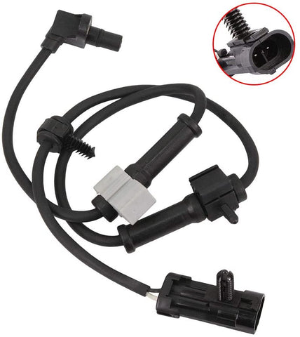 DOICOO ABS Wheel Speed Sensor Front Left Right fit 15112379, 19181873, ALS482, 5S8361, 970011 For Chevy Silverado Express Suburban Tahoe GMC Savanna Sierra Yukon XL Cadillac Escalade