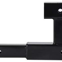 HiTow Dual Receiver Extender Trailer Towing Hitch Extension(GTW 5,000 lbs)