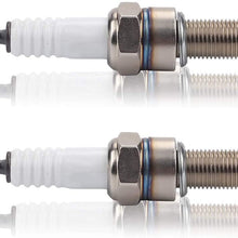 Alibrelo CR8E Resistor Spark Plug Compatible with Yamaha Raptor YFZ450 YFM700R Replace 1275