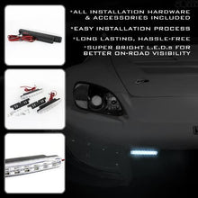 1993-1997 VOLVO 850 HALO PROJECTOR HEAD LIGHTS HEADLIGHTS + LED FOG BUMPER LAMPS