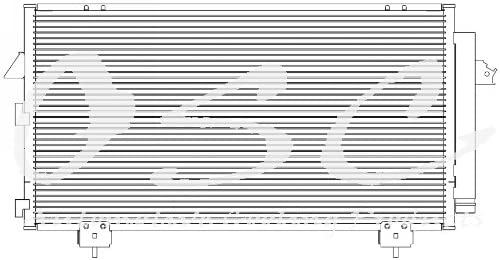 OSC Cooling Products 4986 New Condenser