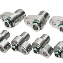 K-Motor Performance A/C Air Conditioning Fitting Adapters For K Swap K20 K20 Engines Fits Honda Civic and Acura Integra