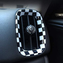 HKPKYK Car air Conditioning Outlet Decoration,4pcs Car Air Conditioner Outlet Decoration Cover Sticker,for Mini Cooper S JCW F60 Countryman, Car Styling Accessories