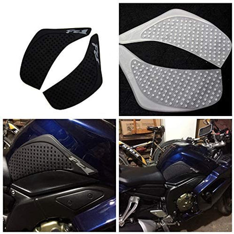 Redcolourful Motorcycle Anti Slip Pad Side Gas Knee Grip Traction Pads Transparent for Auto Accessory