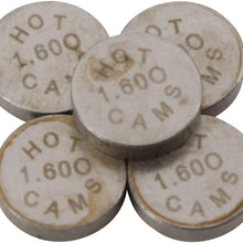 Hot Cams 1.60mm 5 Piece Shim Kit 5PK748160 for Honda CRF, Kawasaki KX, Suzuki RMZ & Yamaha WR YZ Dirt Bikes