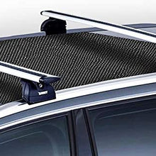 Mockins 39"X43" Protective Car Roof Mat for Any Car Roof Storge Cargo Bags with A Strong Grip and Extra Cushioning The Car Roof Pad Can Be Used On Your Car and SUV Or Truck