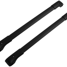 Liftstrut 2 Pcs Roof Rack Cross Bars Luggage Carrier Black Bar fit for Subaru Ascent 2.4L 2019-2020 Aluminum top roof rack crossbars