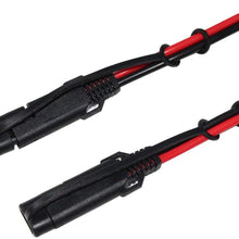 3FT Sae to Sae Extension Cable 16AWG- 12V Sae 2pin BulletConnectors Disconnects Extension Cables Quick Disconnect Port Cable Power Cord Solar Male Battery Charger Plug Waterproof