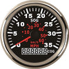 XinQuan Wang 35MPH 60Km/h 85mm GPS Speedometer Odometer LCD for Motorcycle Vessel with GPS Speed Sensor Backlight 12V 24V Auto Gauge (Color : BN, Size : Free)