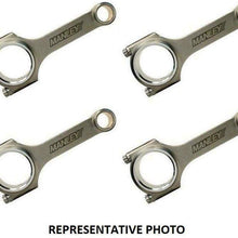 Manley 14430R6-4 Connecting Rod Set (Mazda 3 MZR 2.3L Turbo Tuff Pro Series I Beam w/ARP 625+ Bolts), 1 Pack