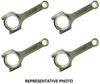 Manley 14430R6-4 Connecting Rod Set (Mazda 3 MZR 2.3L Turbo Tuff Pro Series I Beam w/ARP 625+ Bolts), 1 Pack