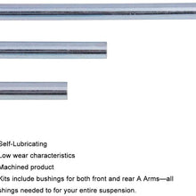 Kinbelle Heavy Duty A-Arm Control Bushing Kit Fit for Polaris RZR 800/RZR S 800/RZR 4 800 2008-2014 With Bushings For the Front and Rear