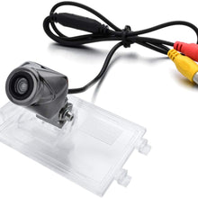 aSATAH Full HD Adjustable Angle Car Rear View Camera for Jeep Compass/Jeep Patriot/Jeep Liberty & Vehicle Camera Waterproof and Shockproof Reversing Backup Camera (Full HD Adjustable Angle)