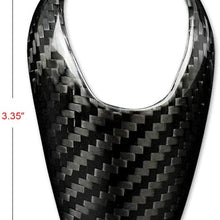 AIRSPEED Gear Shift Knob Cover Interior Trim for BMW M2 F87 M3 F80 M4 F82 M5 F83 F10 F12 F13 X5M F85 X6M F86 Accessories, Carbon Fiber