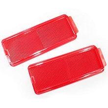 KOAUTO Front or Rear Door Reflector Compatible with 1999-2007 Ford Super Duty and 2000-2005 Ford Excursion