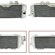 Outlaw Racing OR4505 Radiator Set-Dirt Motorcycle Kawasaki KX250F 2011-2016