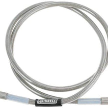Russell Universal Braided Stainless Steel Brake Line - 42in R58152S