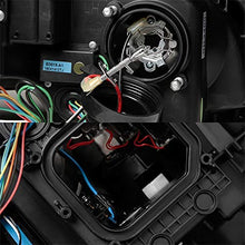 For 2006-2011 Lexus GS300 GS350 Xenon HID Type LED Strip w/DRL Black Headlights Headlamps Replacement Pair