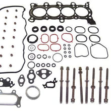 DNJ Head Gasket Set with Head Bolt Kit For 2006-2019 for Honda Civic 1.8L 1799cc L4 SOHC