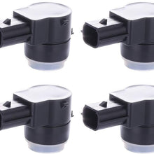 TUPARTS 20908127 New PDC Parking Sensor Backup Assist Sensor Fit for Cadillac Escalade,Chevy Silverado 1500 2500 HD 3500 HD/Avalanche,Suburban 1500 2500,GMC Sierra 1500 2500 HD 3500 HD Yukon (4PCS)