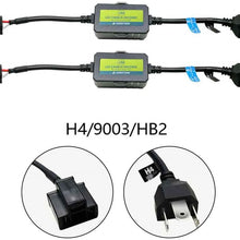 ANYCAR Canbus Decoder D1S D3S D1R D3R Anti flicker Harness Resistor Led Headlight Bulb Flickering Warning Error Free EMC Canceller Decoder