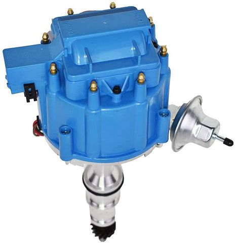 A-Team Performance HEI Complete Distributor 65K Coil Heavy Duty Compatible With Ford HD FE/FT 330 361 391 5/16