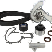 DNJ TBK350WP Timing Belt Kit with Water Pump for 1992-1995 / Honda, Isuzu/Passport, Rodeo, Trooper / 3.2L / SOHC / V6 / 24V / 3165cc / 6VD1
