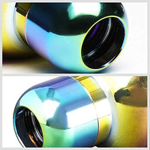 Manzo Short Throw Shifter (Chrome)+Shift Knob (Aluminum, Black with White Shift Pattern, Round Shape, 5-Speed) Works With 83-87 Corolla GTS AE86 MT