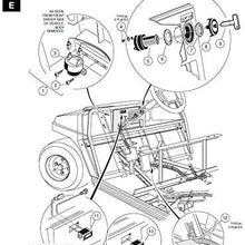 Starter Switch,Club Car DS Electric Golf Cart 1996-Up Ignition Key Switch, 36 Or 48 Volts,Suit 101826201