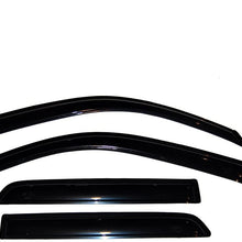 Auto Ventshade 94924 Original Ventvisor Side Window Deflector Dark Smoke, 4-Piece Set for 2003-2009 Toyota 4Runner