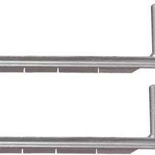 Liberty 7.5" Stud Boy Shaper Bar Carbides - Ski-Doo Pilot Skis (Pair)
