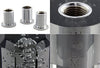 HK5 Universal JDM Crystal/Octagonal Style 150mm Transparent Black Bubble Shift knob