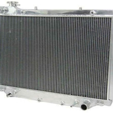 OzCoolingParts 3 Row Core All Aluminum Radiator for 1990-1998 91 92 93 94 95 96 97 Toyota Landcruiser 80 Series 1HZ,1HDT Turbo Diesel, FZJ80 4.5LTR Petrol 1FZ-FE