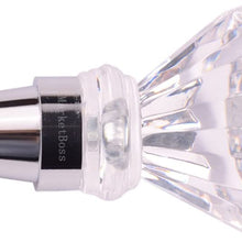 SMKJ Crystal Diamond Style Shift Knob Manual Automatic Gear Stick Shifter Acrylic Shifter Knob Car Shift Lever Fit for Most Transmission Vehicles