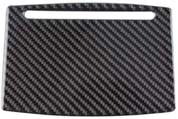 HKPKYK Car air Conditioning Outlet Decoration,for Audi A6 C7 RHD LHD, Car Gearshift Panel Decoration Frame Air Conditioner Control Carbon Fiber Sticker Trim Auto Accessories