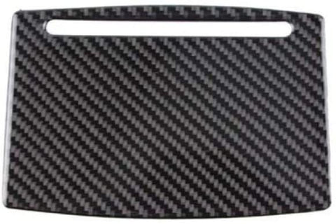 HKPKYK Car air Conditioning Outlet Decoration,for Audi A6 C7 RHD LHD, Car Gearshift Panel Decoration Frame Air Conditioner Control Carbon Fiber Sticker Trim Auto Accessories