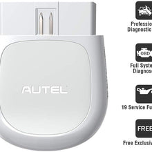 Autel AP200(HT200) Bluetooth OBD2 Scanner, Code Reader with Full Systems Diagnoses and 19 Service Functions, Mini Size Version of MK808 Diagnostic, Vehicle Scan Tool for iPhone & Android Devices