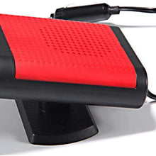 Miseku Portable Practical Button Control 360 Degrees Rotation Defrosting Car Heater Blower Heater Fan