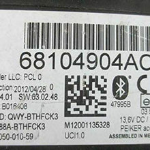 REUSED PARTS Communication LHD Telematics Bluetooth Module Fits 10-18 Wrangler 68104904AC