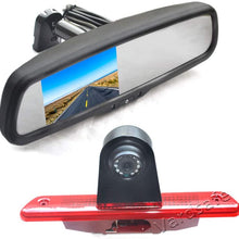 Vardsafe VS572R Rear View Reverse Camera & Replacement Mirror Monitor for Citroen Jumpy/Peugeot Expert/Fiat Scudo/Toyota ProAce