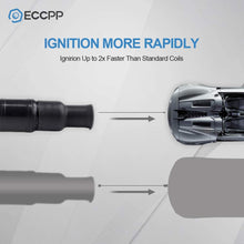 ECCPP Ignition Coils Pack of 4 Ignition Coils Replacement for Toyo-ta Corolla 1.8L L4 for Chev-rolet Prizm 1.8L L4 for Ponti-ac Vibe 1.8L L4 Vin L1999-2008 UF247 UF315 C1249