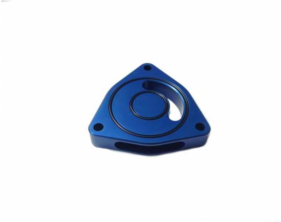 Torque Solution Blow Off BOV Sound Plate (Blue) Fits Hyundai Genesis Coupe 2.0T All
