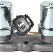28300-P24-J01 Transmission Dual Shift Solenoid Compatible with 96 97 98 99 00 Honda Civic CR-V del Sol Civic AT 28300P24J01 Lock-up Solenoid Transmission Control Solenoid Module CR CRV