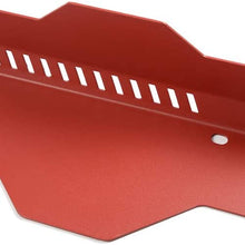 NEW Aluminum Radiator Shroud & Pulley/Belt Cover Combo for Subaru WRX & STi Red 2008-2012 2009 2010 2011