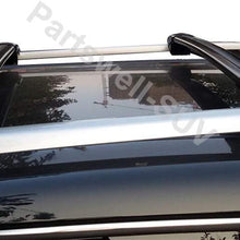 YiXi-Partswell 2Pcs Lockable Roof Rack Cross Bars Crossbar Baggage Luggage Rack Fit for Nissan X-Trail Rogue 2014-2020 - Black